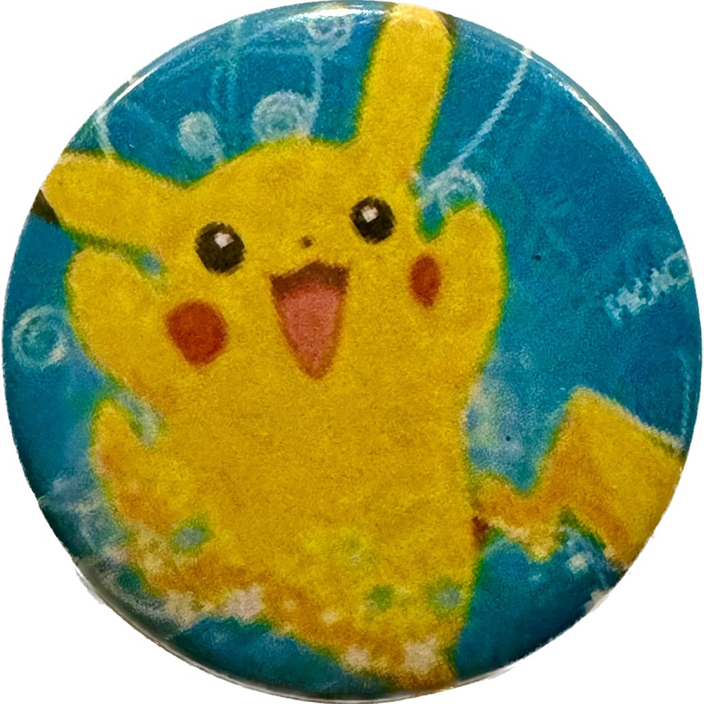 Large Pikachu Button/Pin (Pokémon)